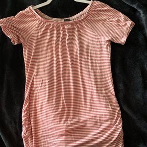 Maternity Strip Shirt